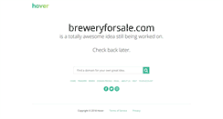 Desktop Screenshot of breweryforsale.com